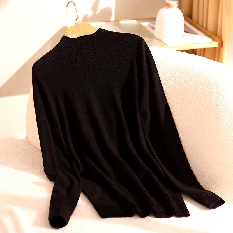 Pasture Women's 100% Merino Wool Semi-High Neck Sweater