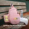 Tennis Bag with Mesh Side Pocket Compact for Court Days, Training Sessions