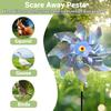 1/10X Bird Repellent Reflective Windmill Anti Bird Wind Spinner for Garden Orchard