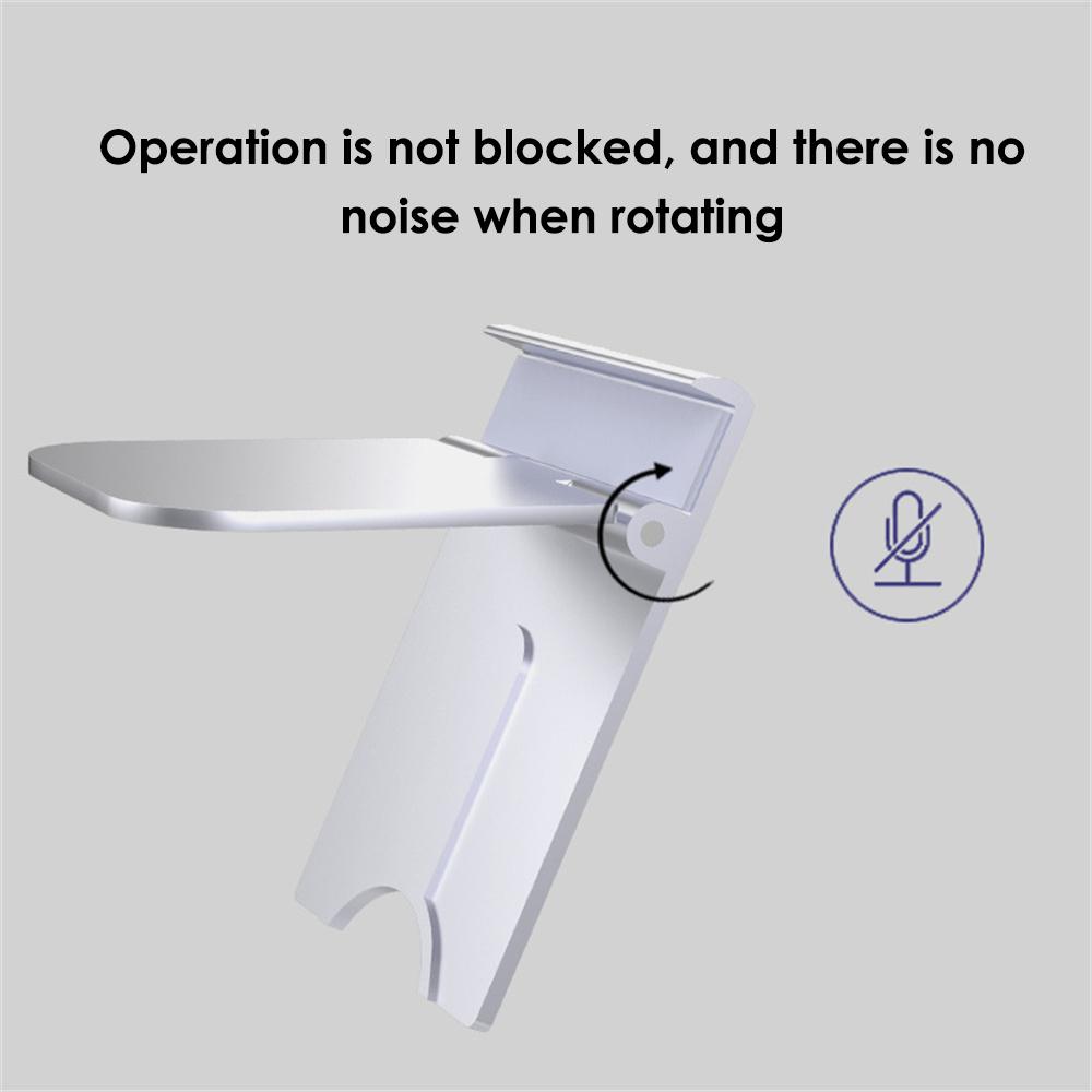 2 STÜCKE Handyhalterung Halterung Rutschfest Handy Schreibtischständer Universell Verstellbar Für Handyhalter Desktop-Halter