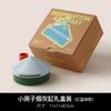 Small House Ceramic Ashtray with Cover Anti-ash Flying Living Room Office Ornaments Advanced Sense Ceramic Decoration Ashtray
