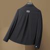 Men's Plus Size Casual Lapel Shirt Jacket