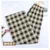 Plaid Pants Women's Summer Thin High Waist Drape Loose Narrow Straight Pants Thin Wide Leg Pants Small Casual Pants