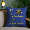 Movie C-Camino De Santiago Pillow Case Sofa Short Plush Double-sided HD Printing Room Home Office Gift Cushion Cover