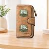 Beer Festival Waitress Long Zipper Wallet, Large Capacity Card Holder, Unisex Clutch Bag, Fashionable Zipper Coin Purse, Suitable for Daily Use, A