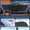 Geely Car Sunshade: Heat-Insulation Windshield Curtain for 25 Models, including Xingyue L, Xingyuan, Xingrui, Emgrand, Boyue L, and Panda MINI.