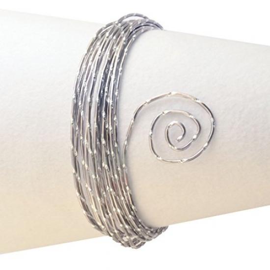 Filo Di Alluminio Diamantato 2mm X 5m - Arancione Rame Per Artigianato E Gioielli - Foto 3