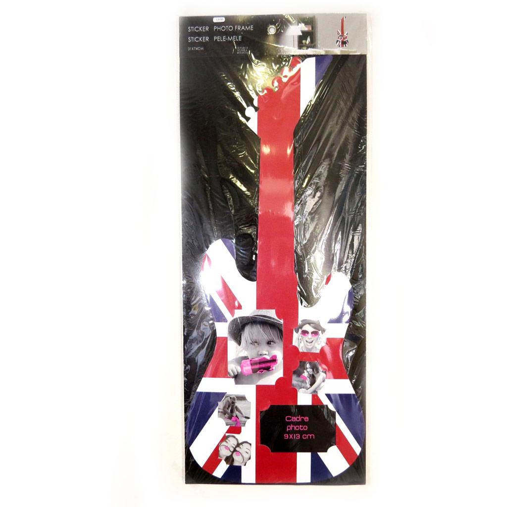 Les Trésors De Lily [L3133] - Jumble Sticker 'So British' Union Jack (guitar)