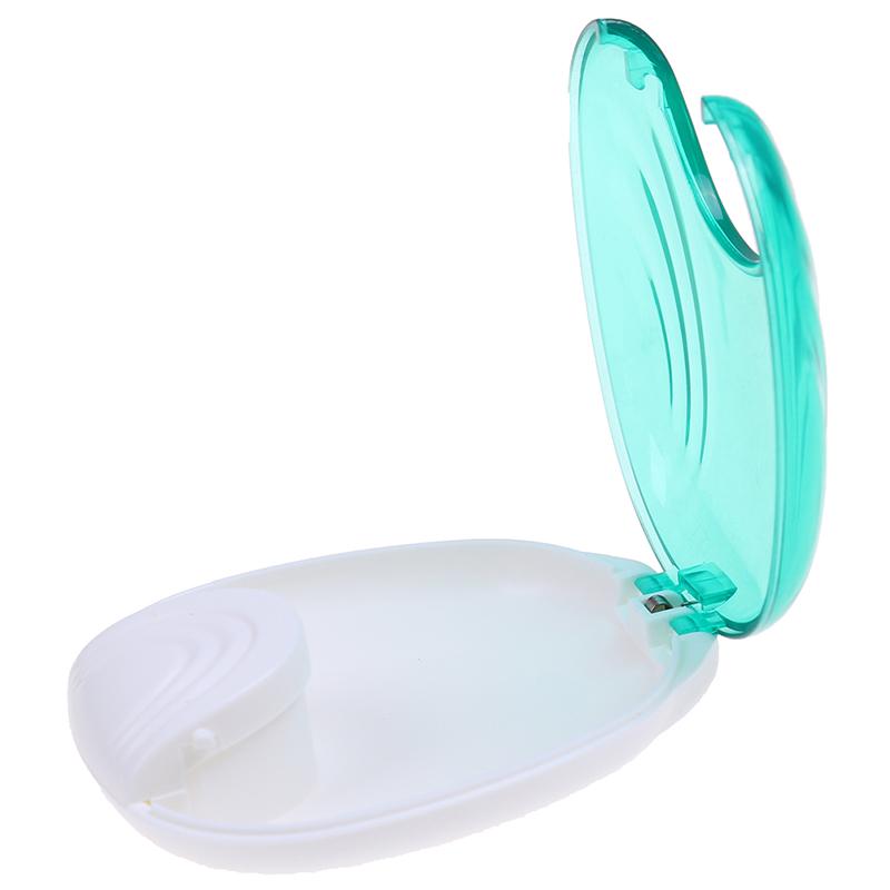 1Pcs Dental False Teeth Cleaning Box Denture Bath Container Retainer Holder Case