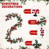Berry Christmas Garland Artificial Garland Indoor Outdoor Xmas Garland Garland Decor For Home Holiday Decor