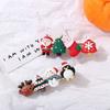 Children Cute Kids Gifts Christmas Hair Clip Elk Headwear Santa Claus Hairpin Hair Accessories