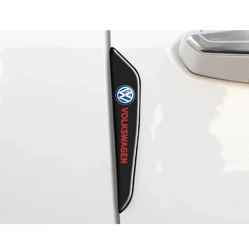 Car Sticker Door Edge Guards Trim Molding Protection Strip Car Crash Barriers For Volkswagen VW Polo BEETLE PASSAT zj3