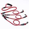 Dog Leash One-drag-three Dogs Leashes Double-head Leash for Dogs Walking Detachable Leashes Soft Handle Dog Chain Pet Products