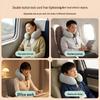 U-Shaped Memory Foam Travel Neck Pillow for Sleep & Airplane Headrest