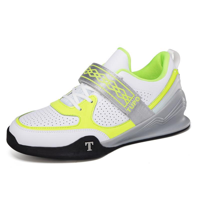 Professional Weightlifting Shoes Squat Shoes Men's and Women's Indoor Gym Sports Comprehensive Training Shoes Fitness Shoes Strength Deadlift Shoes