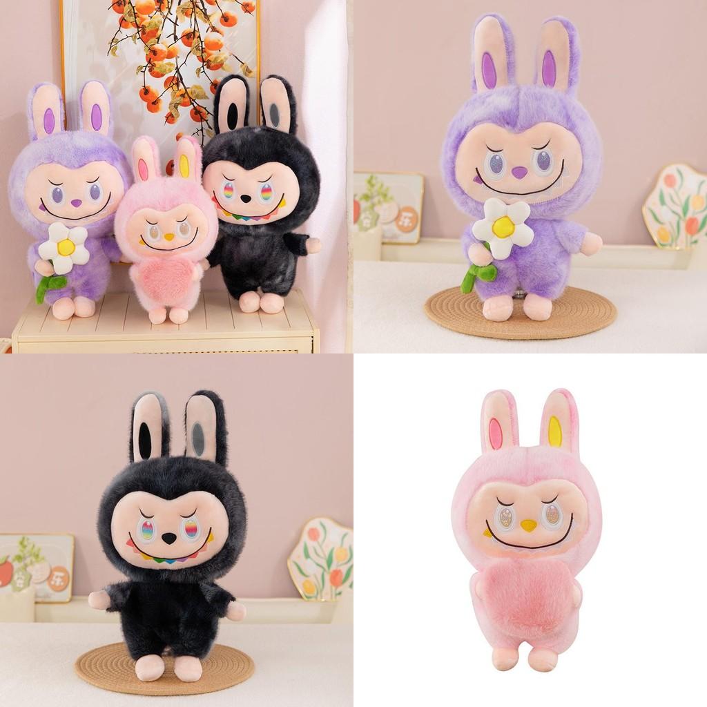 Tie Plush Dye Animal Pillow With Short Plush For Kids Room And Sleep