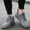 Summer New Lightweight Soft Sole Hollow Breathable Mesh Shoes Men's Mesh Shoes Casual Leather Shoes Sports