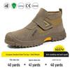 Welder Safety Shoes: Breathable, Anti-smash, Anti-puncture, Anti-slip, Steel Toe, Comfortable, Wear-resistant, Lightweight Work Footwear.