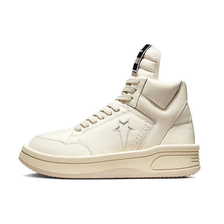 Converse DRKSHDW TURBOWPN Mid 'Egret' (Unisex) Egret / Egret / Cloud Cream Skate Shoes 172343C