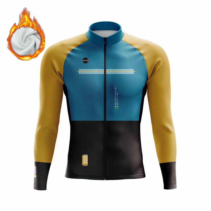 2026 Winter Fleece Riding Suit Set Gobikful Spain Winter Thermal Fleece Jacket  Jersey Long Sleeve Ropa Ciclismo Hombre Bicycle Wear Bike Clothing