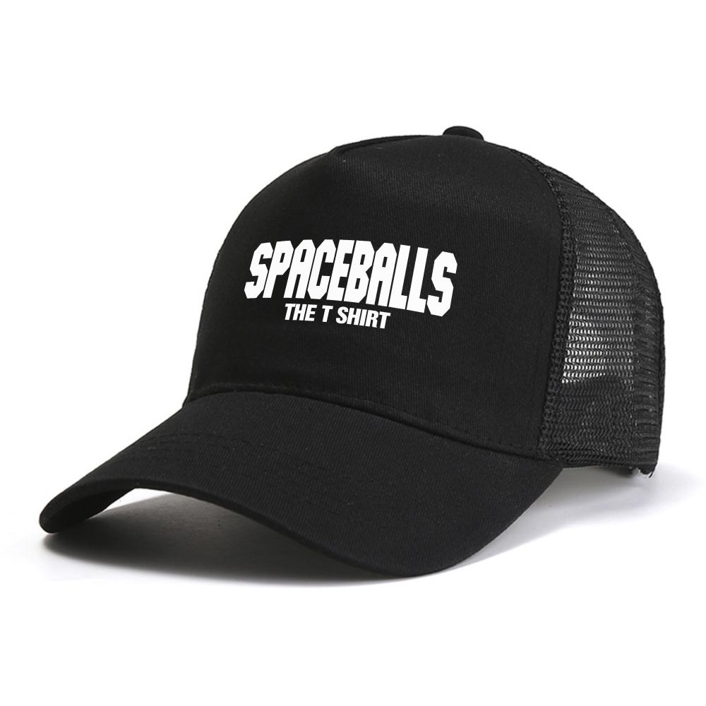 Unisex's SPACEBALLS Graphic Baseball Cap Fashion Casual Summer Mesh Breathable Caps Sunscreen Adjustable Mesh Snapback Hats