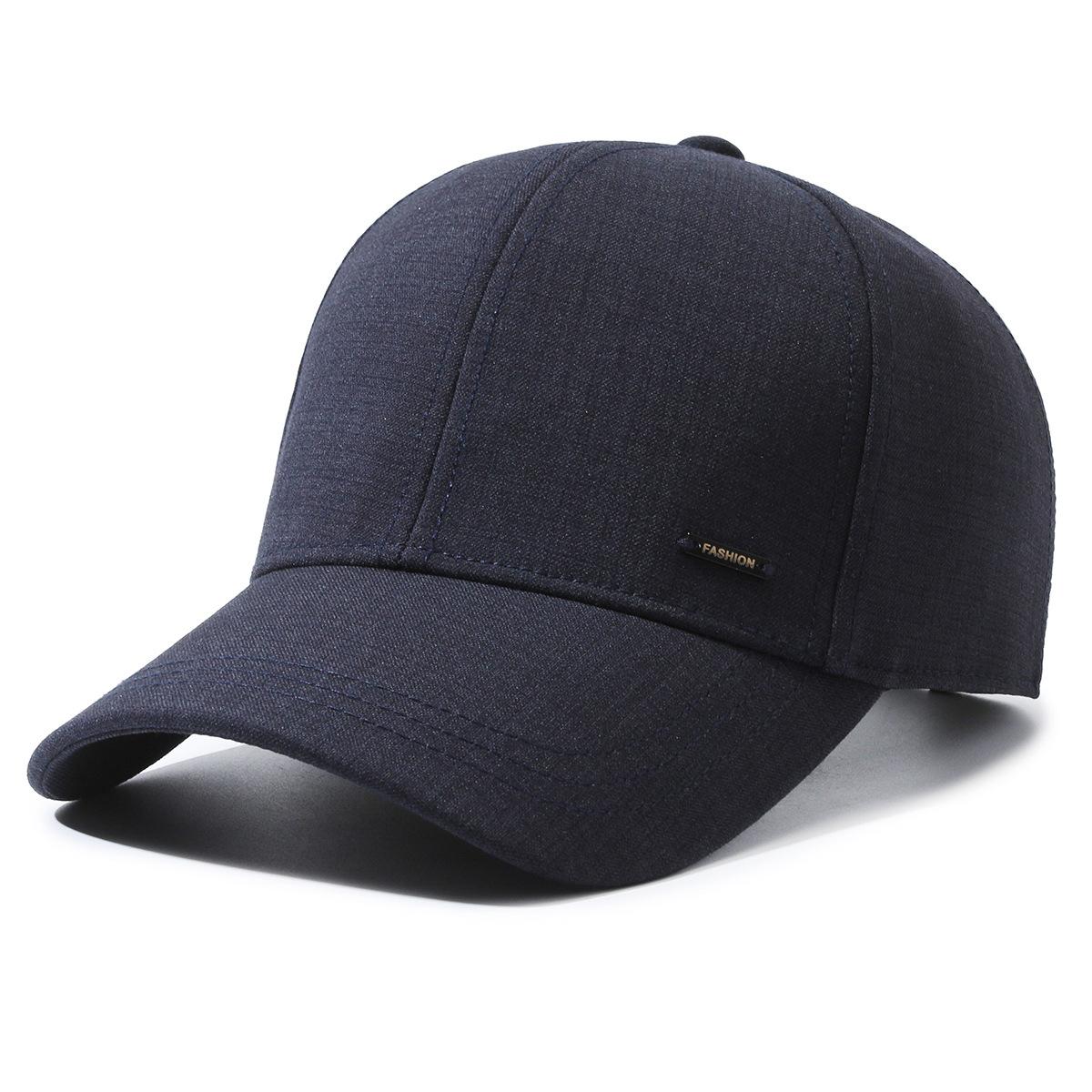 

Men s Baseball Cap: Spring/Autumn, Outdoor, Sun Protection, Breathable, Casual, Versatile, Fashionable Темно-синій