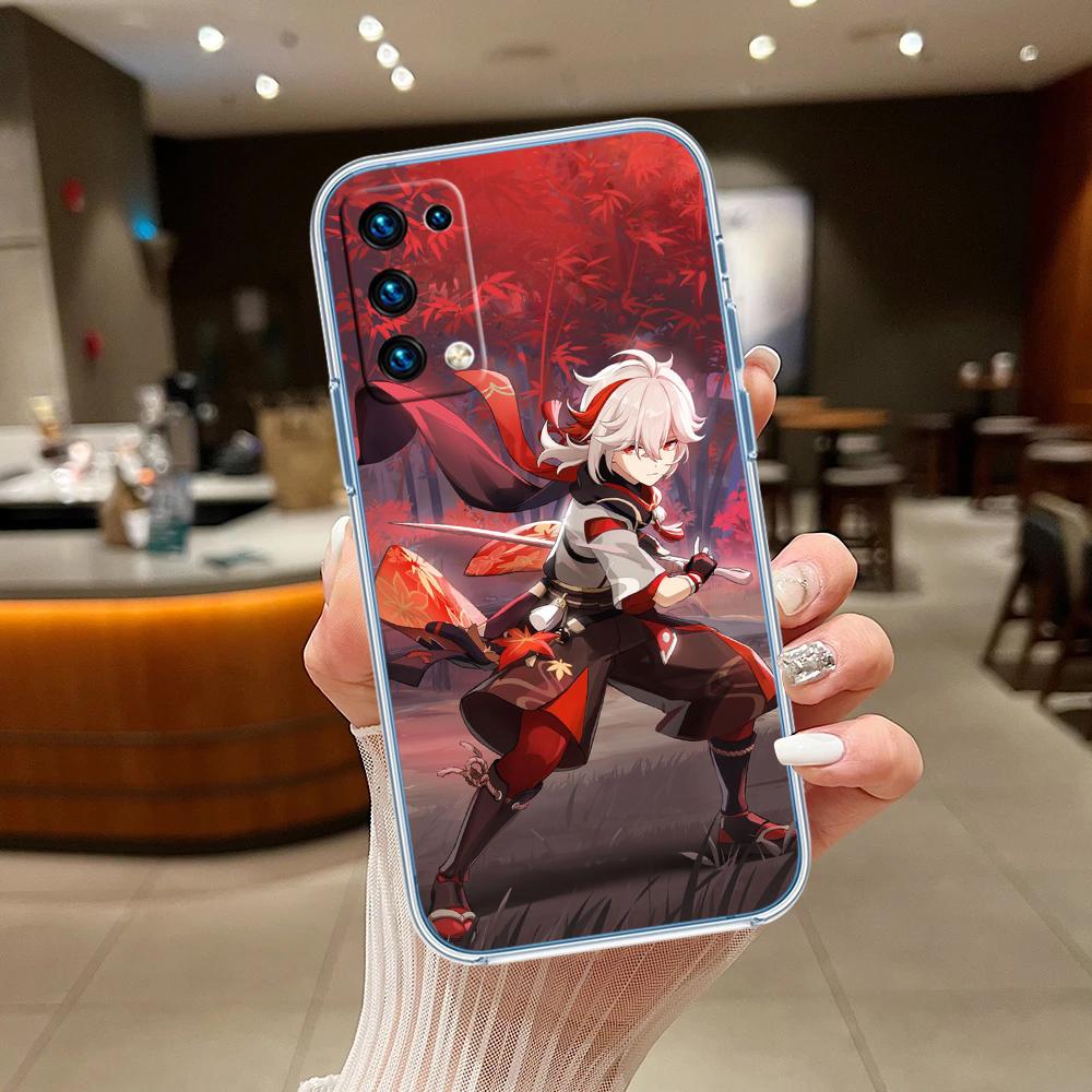 Genshin Impact Art Transparent Phone Case for Motorola Moto Edge 20 30 40 50 S30 Fusion Ultra Pro Neo Lite + G200 G23