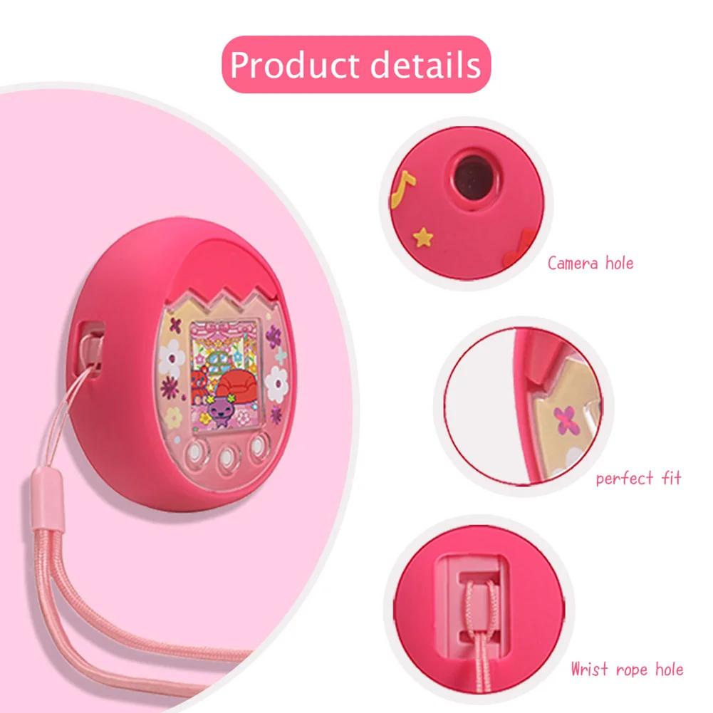 Funda Tamagotchi Pantalla a Color Funda de Silicona para Tamagotchi Pix Mascota Virtual Funda para Mascotas Electrónicas Digitales Cubierta Impermeable