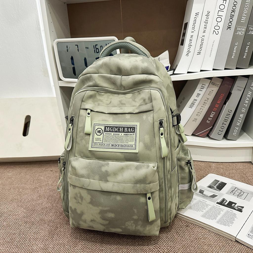 Schoolbag Backpack Girl ins Wind Student School Bag High School Female College High School Bag Large Capacity Backpack