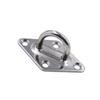 304 Stainless Steel Eye Plate Diamond Fixed Buckle for Sun Shade Sail & Boat Hardware Accessories
