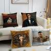 Singer Rauw Alejandro Nuestra Cushion Cover Living Room Accent Couch Back Support Square Lounge Restful Nap Companion Pillow Cas