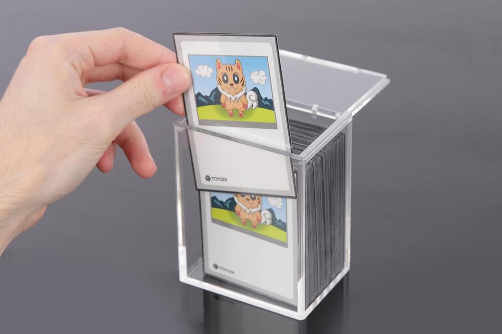 TOYGER SCASE Fully Transparent Deck Case Unit Deck (Scase) [Fully Clear] (Main (Transparent Case))