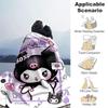 1pc Kuromi's Sweet Kisses Blanket, Soft Throw for Room Decor, Perfect Gift for Family and Friend, Living Room, Travel, Camping, Car Blankets, Beach, O