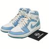 Air 1 Mid University Blue AJ1 Women's Retro Sneakers BQ6472-141