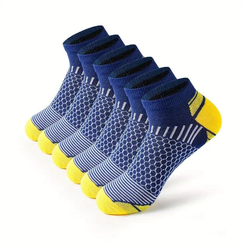 Men's Summer Short Socks: Breathable, Sweat-Absorbent, Odor-Resistant, Comfortable, Versatile Sports & Casual Wear