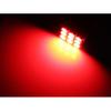 Brilliant Red 168 194 2825 T10 SMD Wedge LED Bulbs For Car Step Side Door Lights