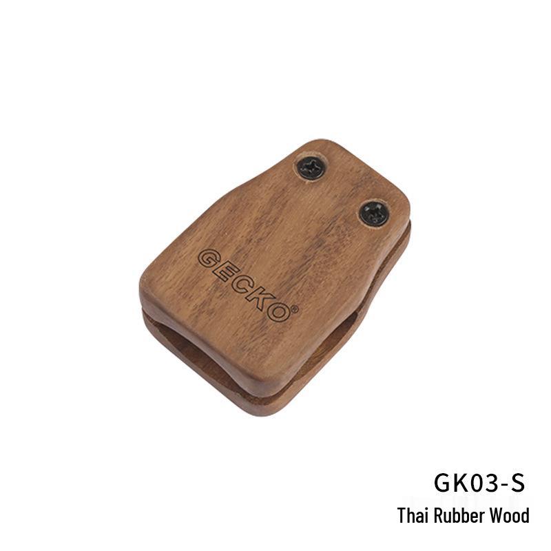 GECKO Cajon Drum Companion: Bells, Foot Bells, Castanets, Percussion Accessories