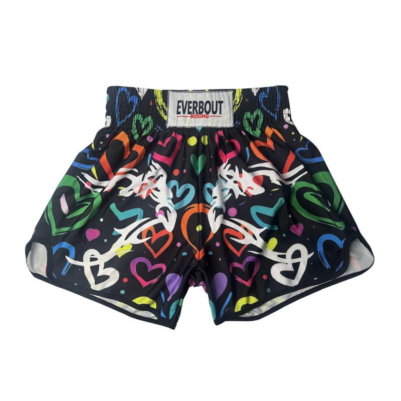 Breathable Cycling Shorts MMA Training Fight Muay Thai Combat Sports Wear