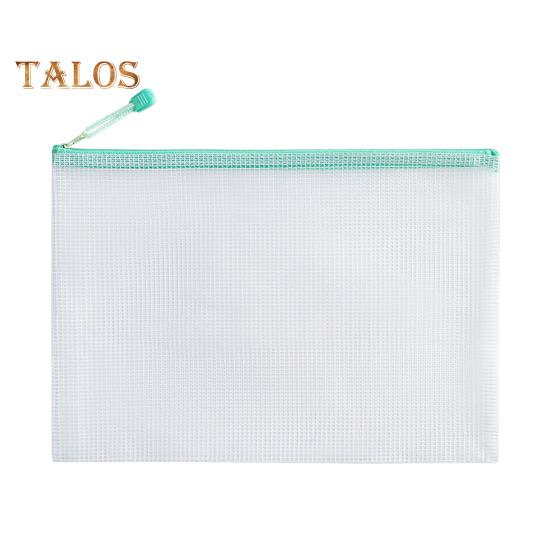 File Bag Large Capacity Storage A4 Files Stationery Carrying Case Transparent Visual Design Portable Document Organizer