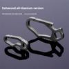High Strengths Corrosions Resistant Titaniums Key Organizers Ergonomic Keychains Gadget for Adventure Travel