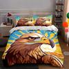Majestic Eagle Illustration. Bedding Duvet Cover Sets Duvet Covers Pillowcases Gifts (1 * Duvet Cover 2 * Pillowcases, Without Duvet Insert)