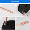 Paola Red Copper Terminal Lug Set