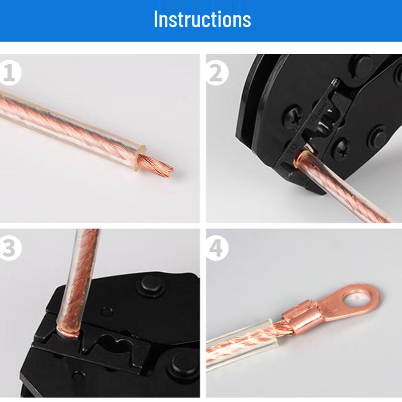 Paola Red Copper Terminal Lug Set
