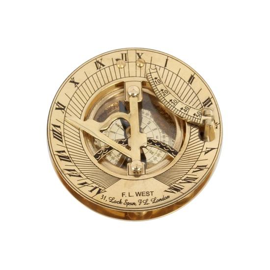 

7,62 см Латунный Морской Солнечный Компас Морской Декор Пиратский Подарок