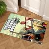Grand Theft Auto Floor Mat Perfect for Kitchen Dining Room Hallway Living Rooms Antislip Carpet Anime Office Decor Spiritual Gift