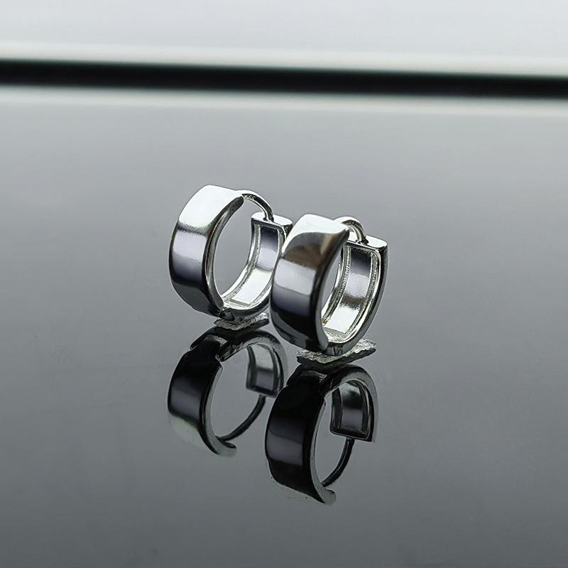 Underground River Earrings - A Unique Men's Earring with A Geometric Design for A Sophisticated Look