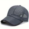Outdoor Breathable Mesh Sun Hat - Unisex Versatile Fishing and Baseball Duckbill Cap