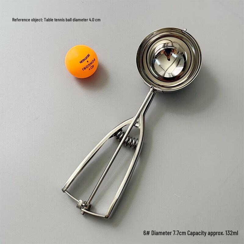 Qiwai 304 Stainless Steel Ice Cream Scoop