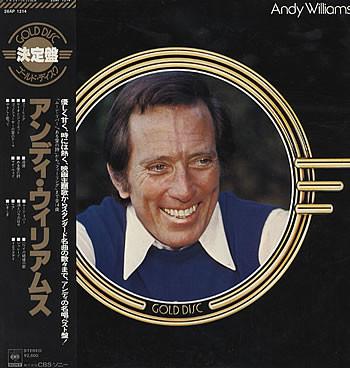 

LP Record ANDY WILLIAMS - Gold Disc 26AP1314 CBS SONY 1978 Japan Obi Pop