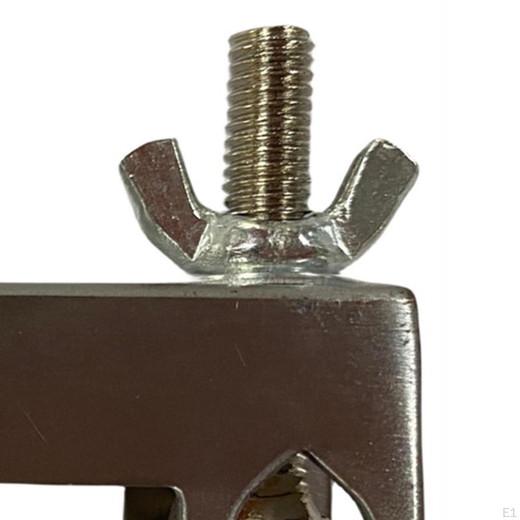 Drum Bell Clamping Bracket Instrument Mounting Accessory Durable Percussion Parts